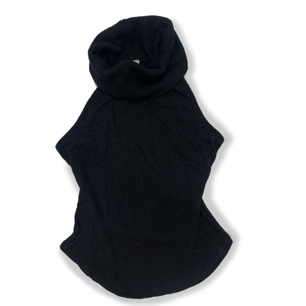 Mock Neck Ribbed Tank Top
